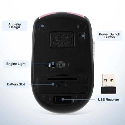 3 Pack Wireless Mouse - USB