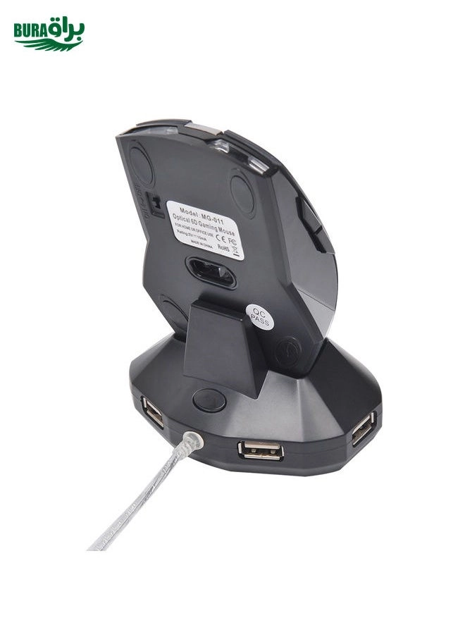MZ-011 Rechargeable Optical Mouse - Wireless