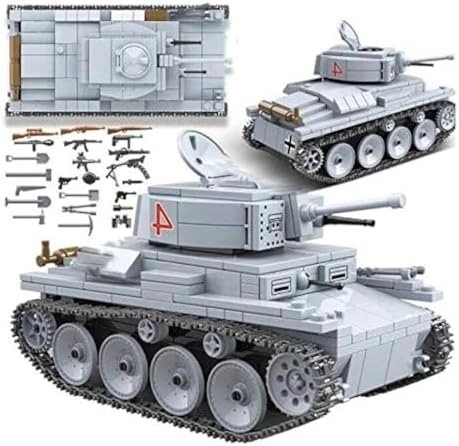 General Jim's Lt-38 Panzer Tank - WW2 German 535pcs