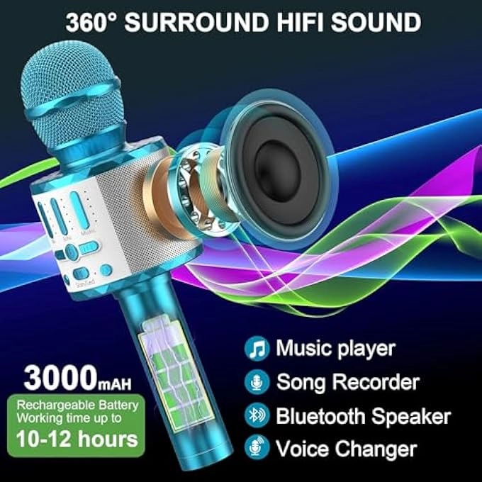 WIRELESS BLUETOOTH MICROPHONE
