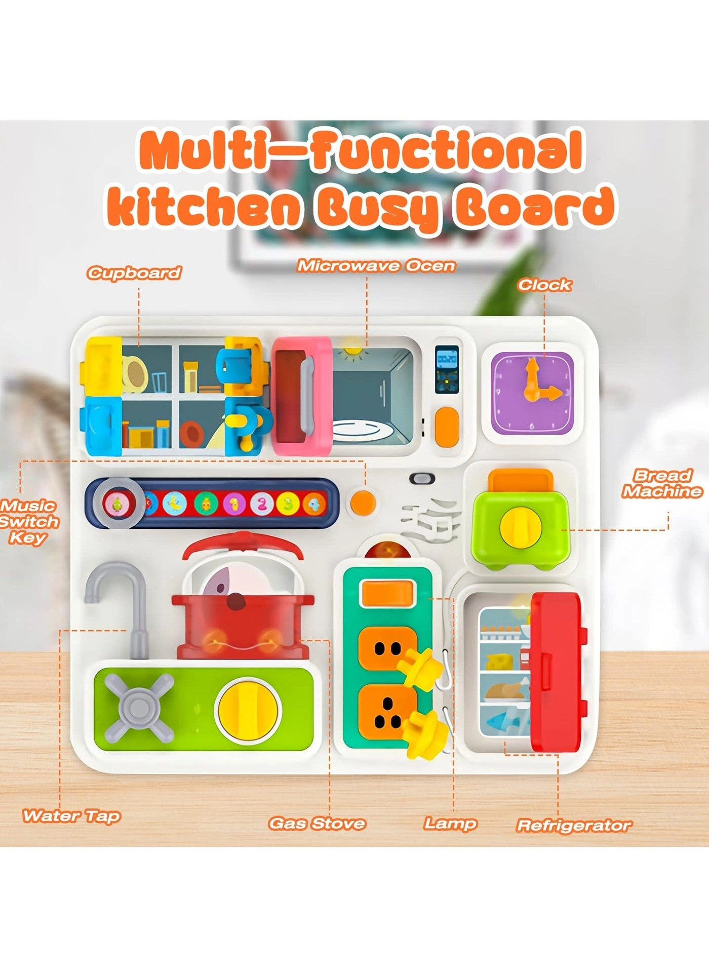 Montessori Busy Board - 3-5