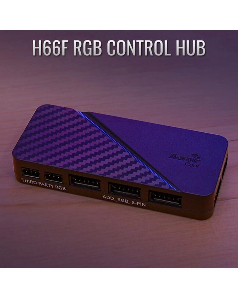 Duo 12 Pro - 3 x 120mm + H66F - RGB Control Hub + Remote Control