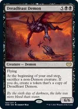 Wizards of the Coast Magic: the Gathering: Innistrad: Crimson Vow - Dreadfeast Demon
