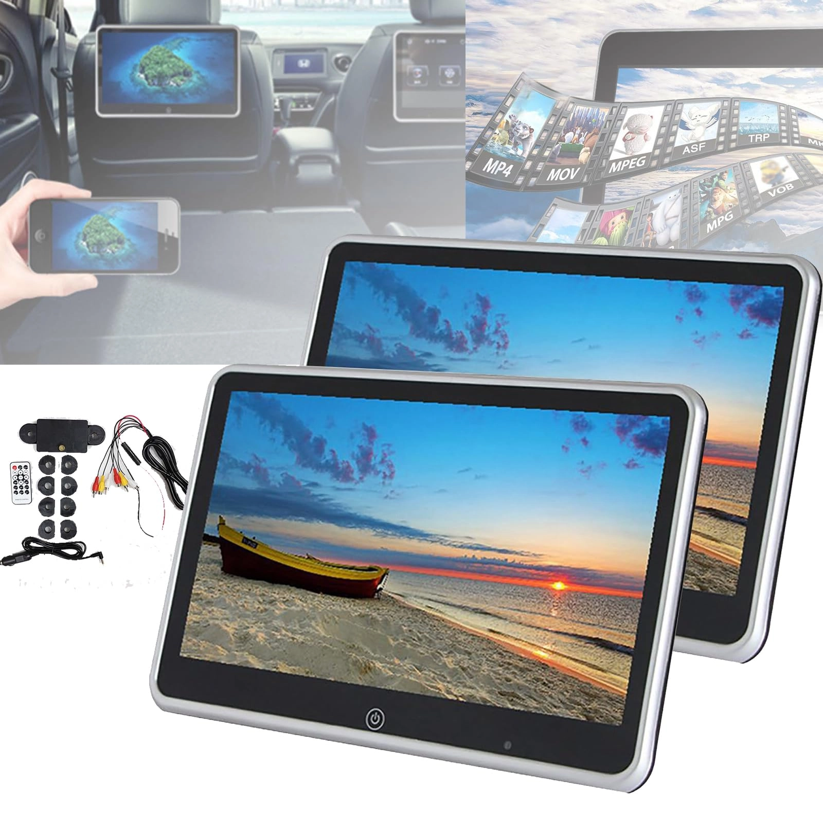 Headrest Monitor - 10.1 inch