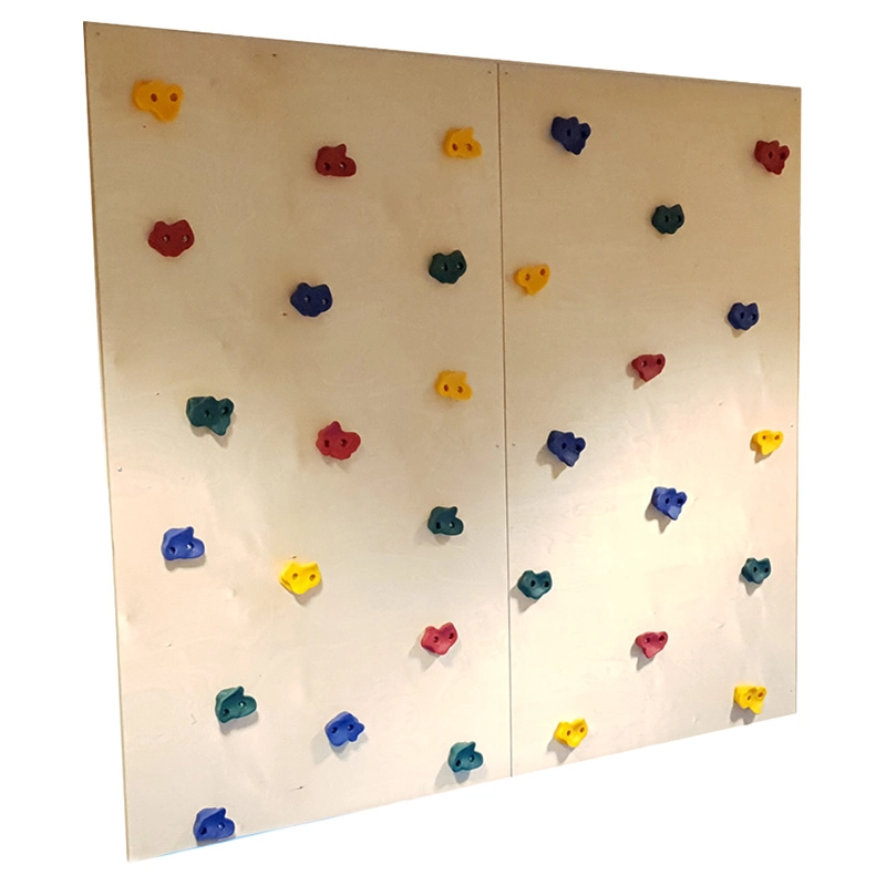 MOONKIDS Climbing Wall - 2 Panels Natural Wood