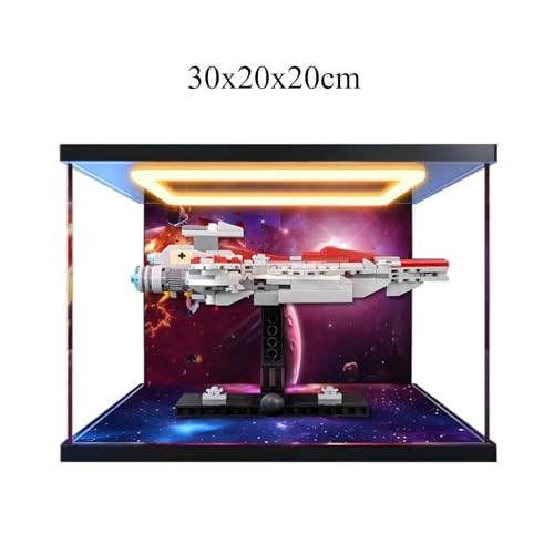 Acrylic Display Box - 30x20x20cm Background B