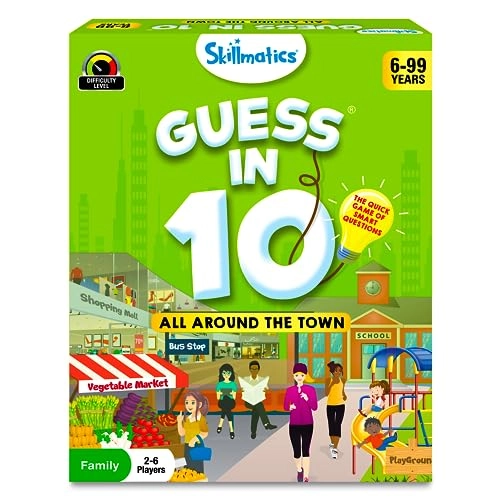 Guess in 10 All Around The Town - Card Game
