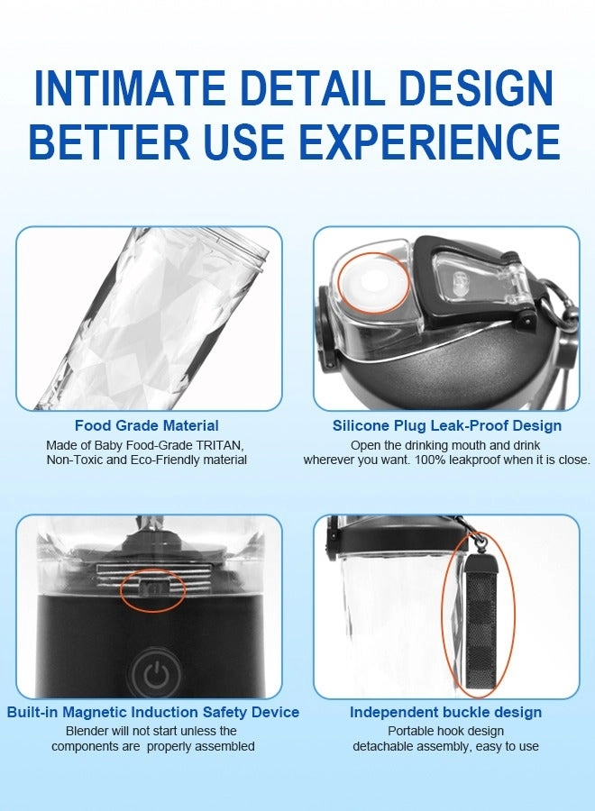 A9-B - Portable USB Rechargeable Blender