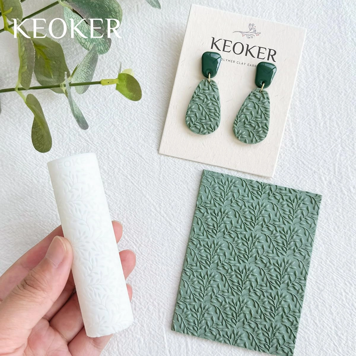 Polymer Clay Texture Roller - 3 PCS
