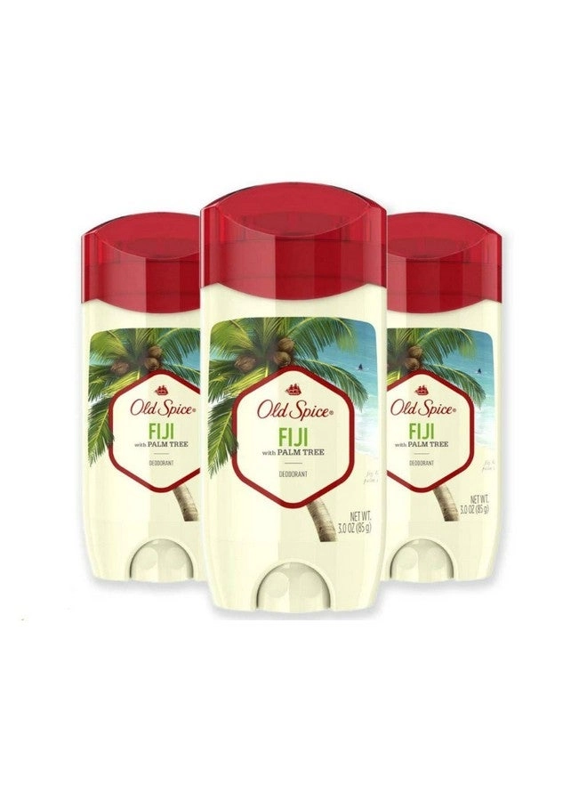 Aluminum Free Deodorant - Fiji with Palm Tree 3.0 Ounce