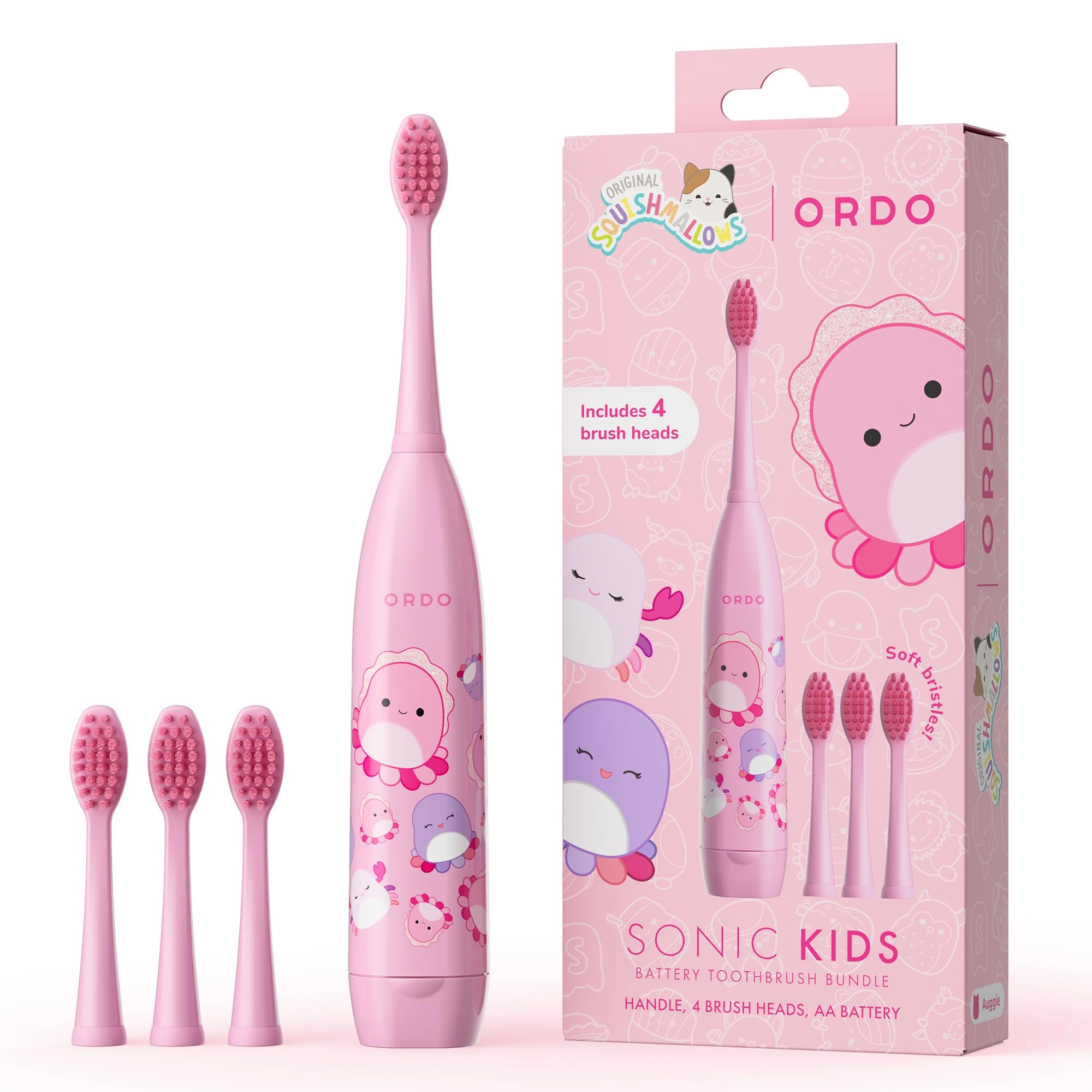 Squishmallows Toothbrush - Sonic Battery Rutabaga