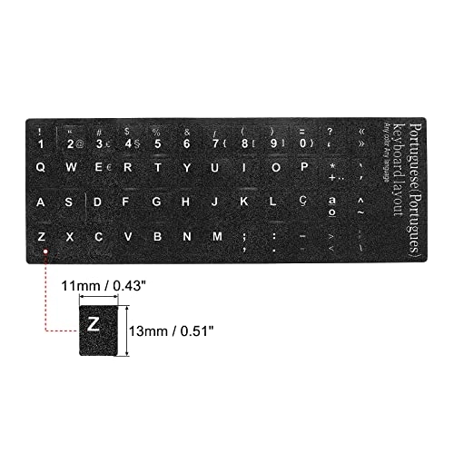 Keyboard Layout Stickers - English
