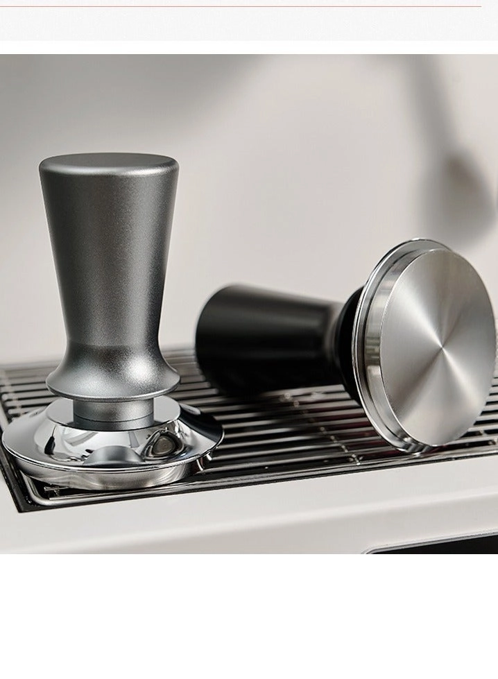 Pressure Tamper - 304 Stainless Steel with Spring 58mm