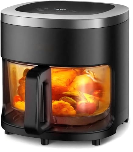 6-in-1 Glass Air Fryer KQZG-1