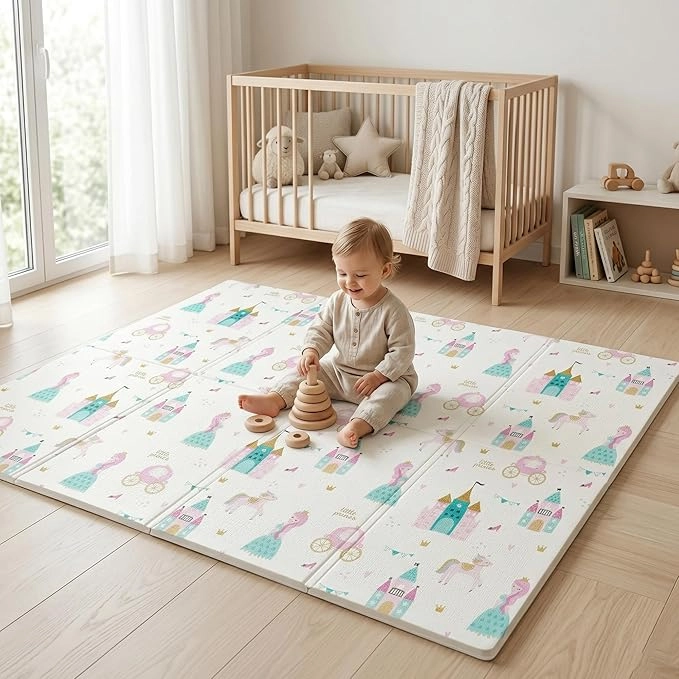 auto family Baby Play Mat - 180 * 200cm Foam Folding Waterproof