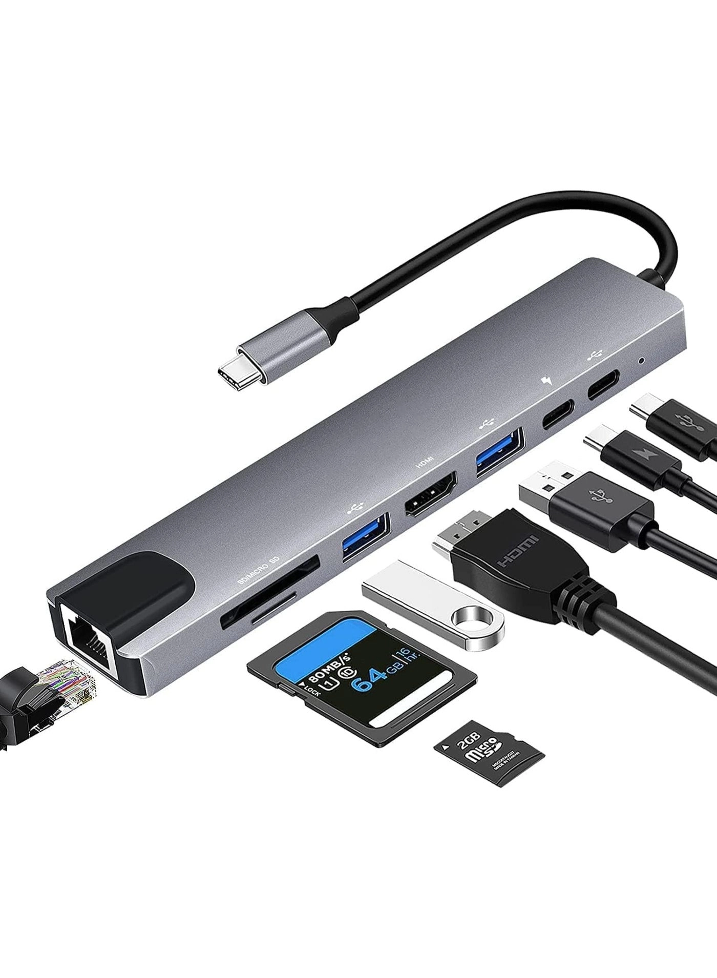 JAJEEK UCH-801 - USB-C Laptops, Tablets & Smart Devices