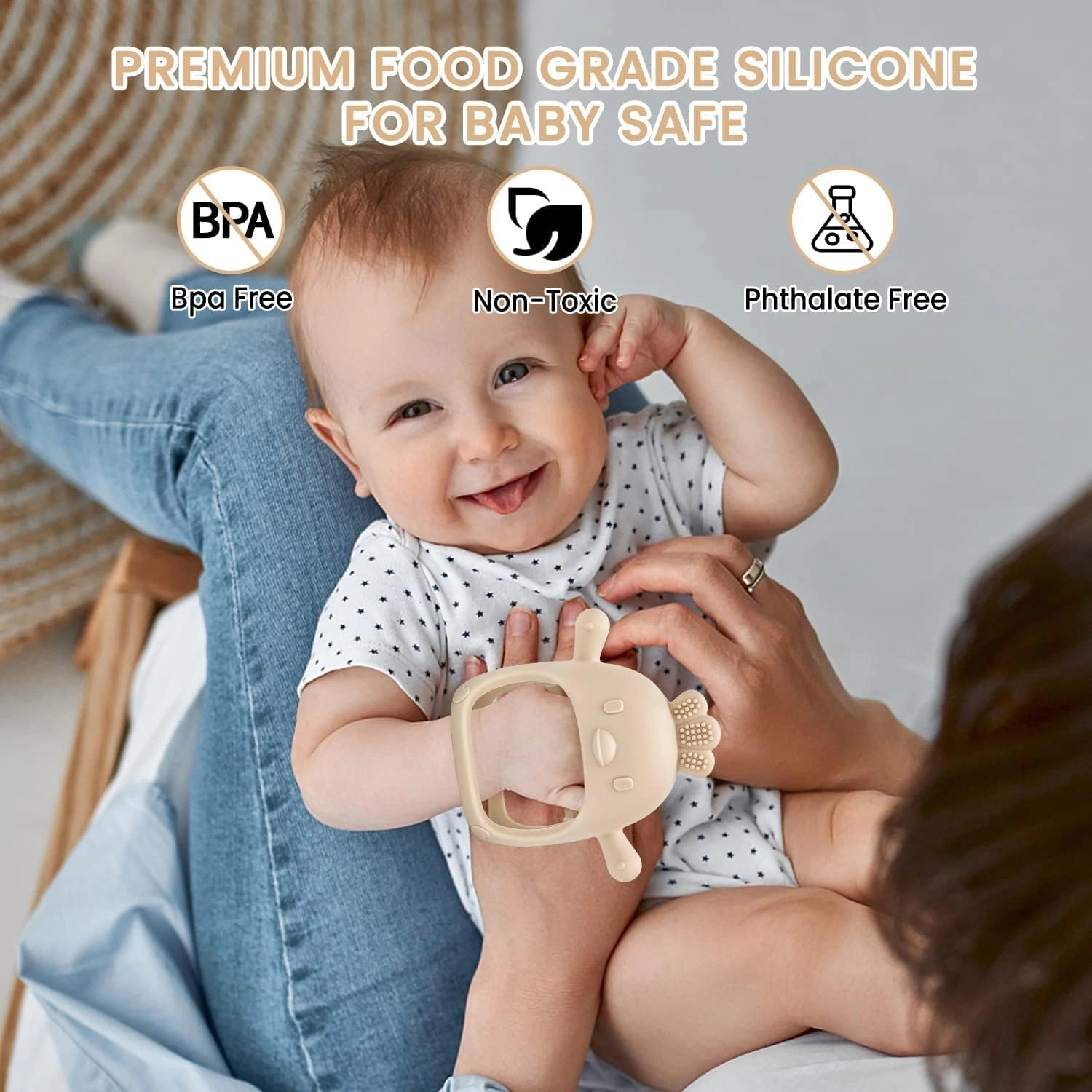 Teething Mittens - Silicone