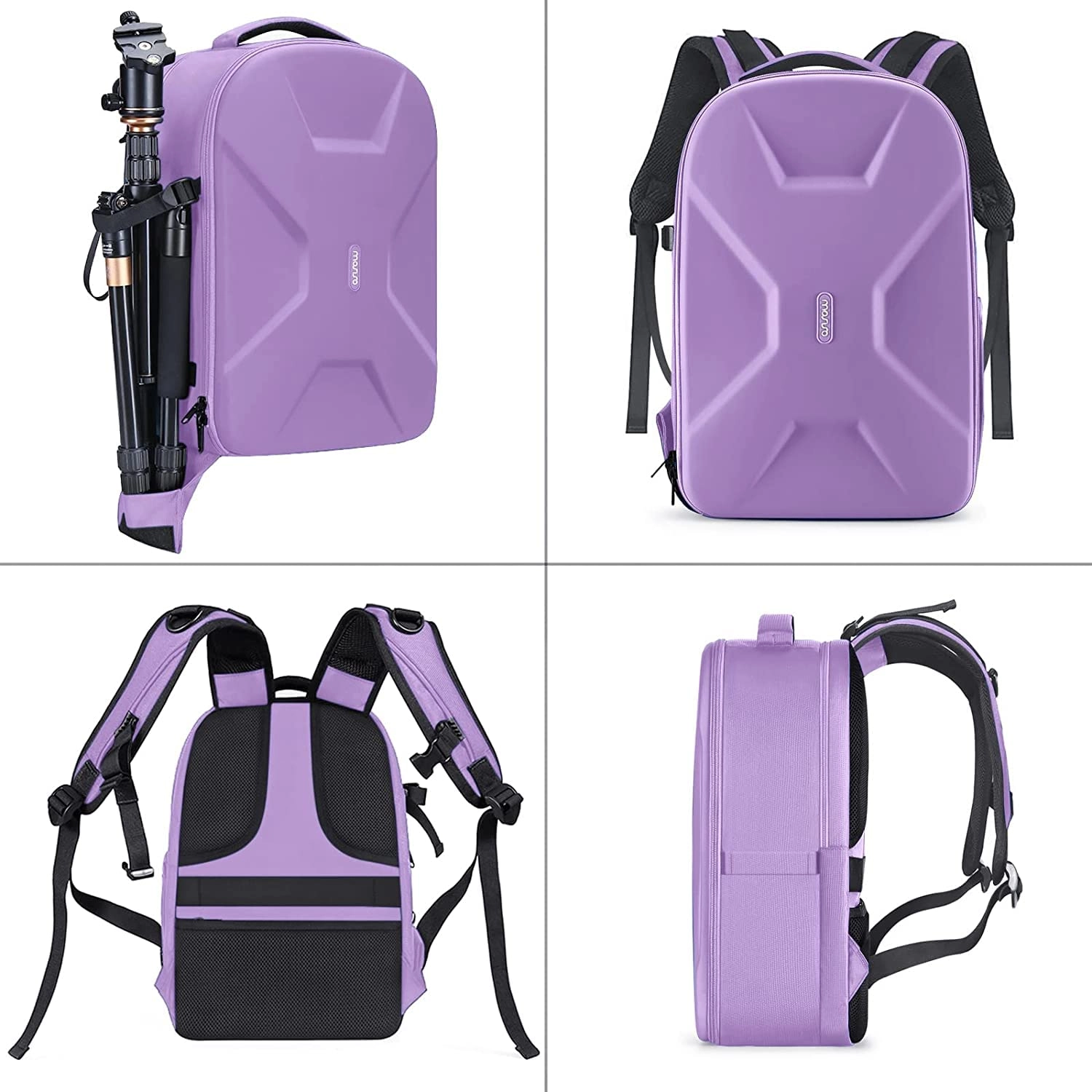 Mocamhsbg - 7.5"D x 11.8"W x 7.5"H Compatible with Canon/Nikon/Sony Hard Shell