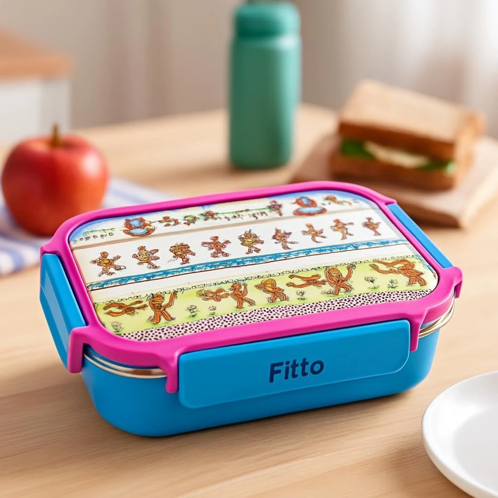 Insulated Stainless Steel Lunch Box - Assorted Colors