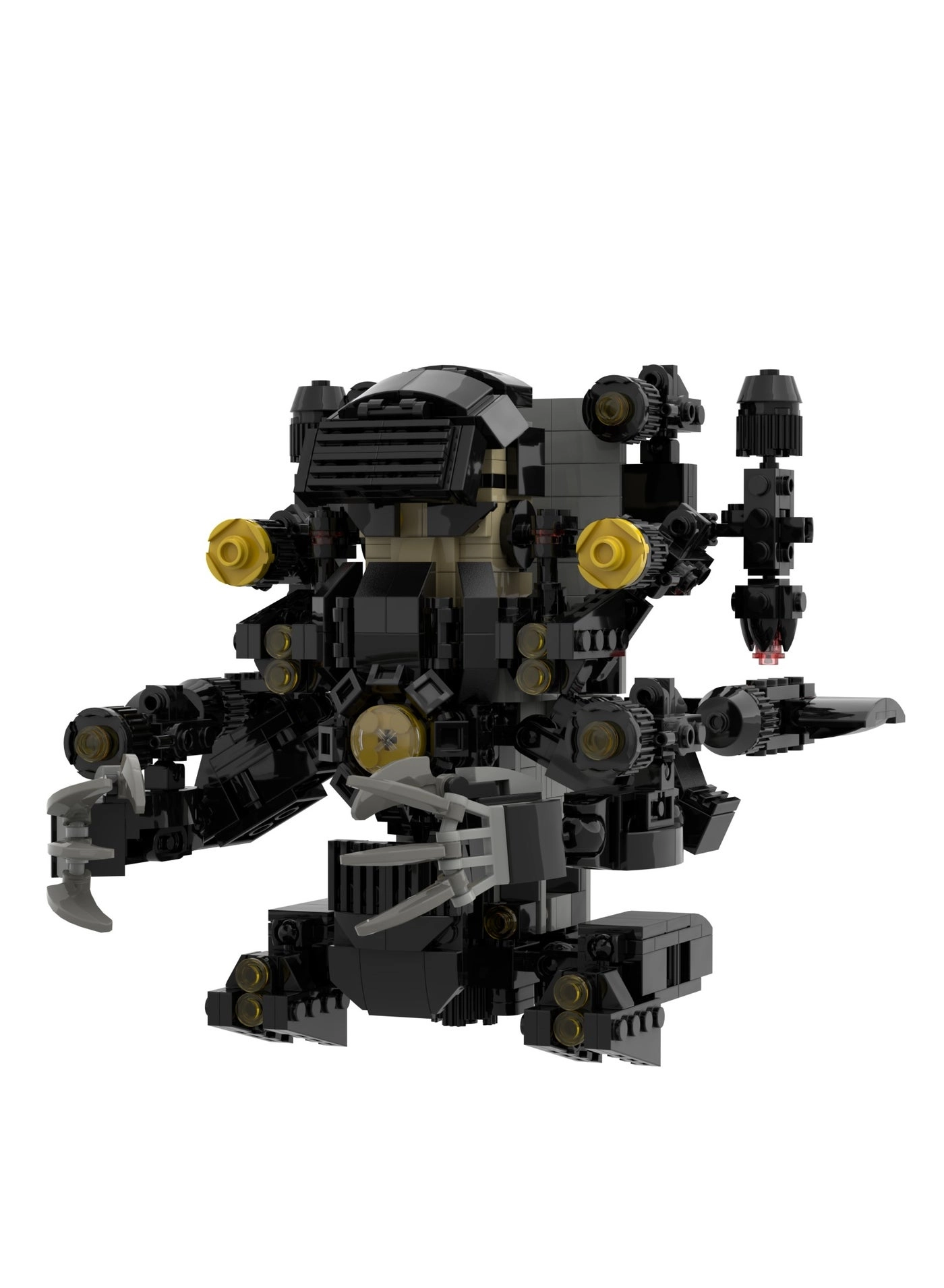 Toy Building Blocks - Fantasy G-MAN Toilet Man King 712 pcs