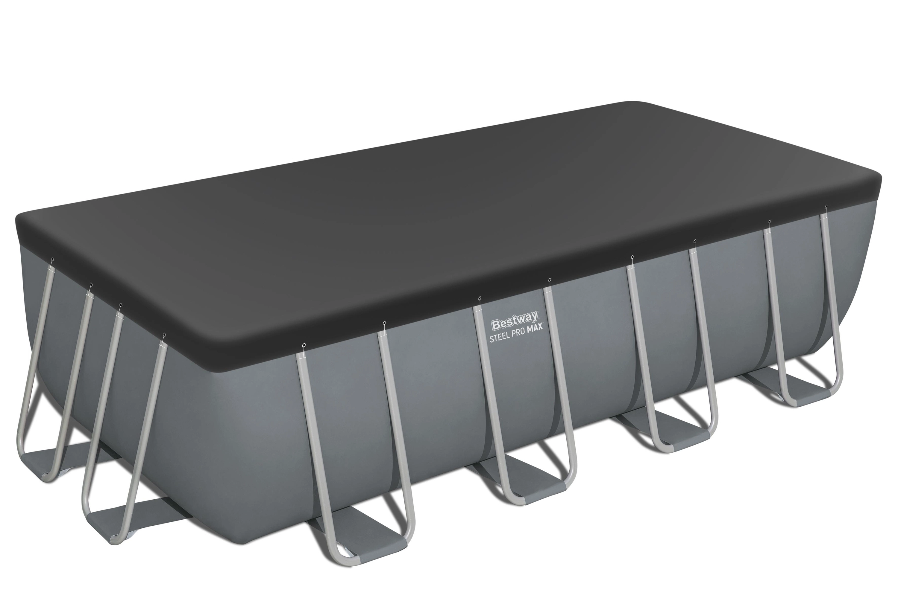 Power Steel Rectangular Pool Set - 6,478L
