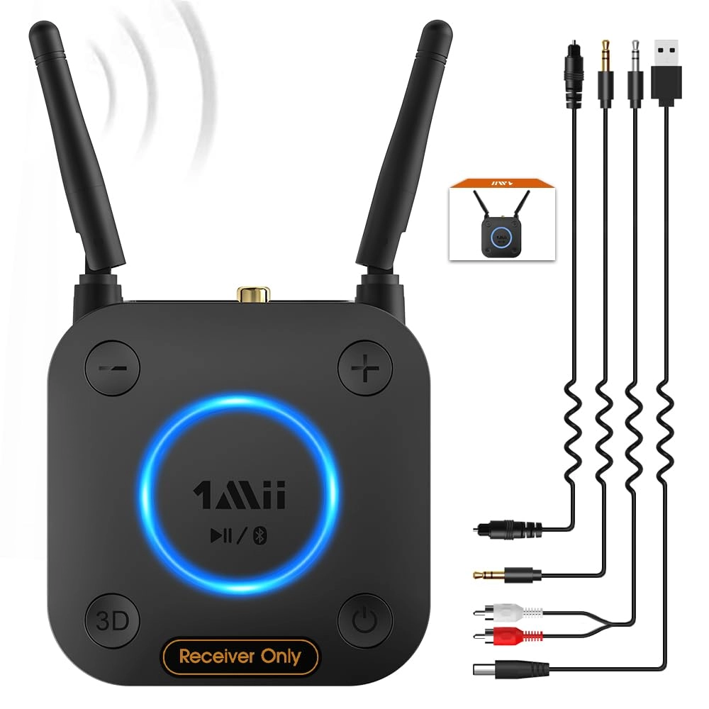 B06Pro - Bluetooth 5.1 3.5 mm RCA coaxial optical