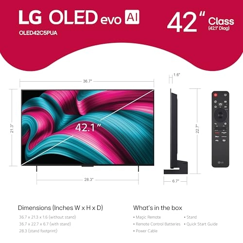 OLED42C5PUA.AUSZ - 42 Inches