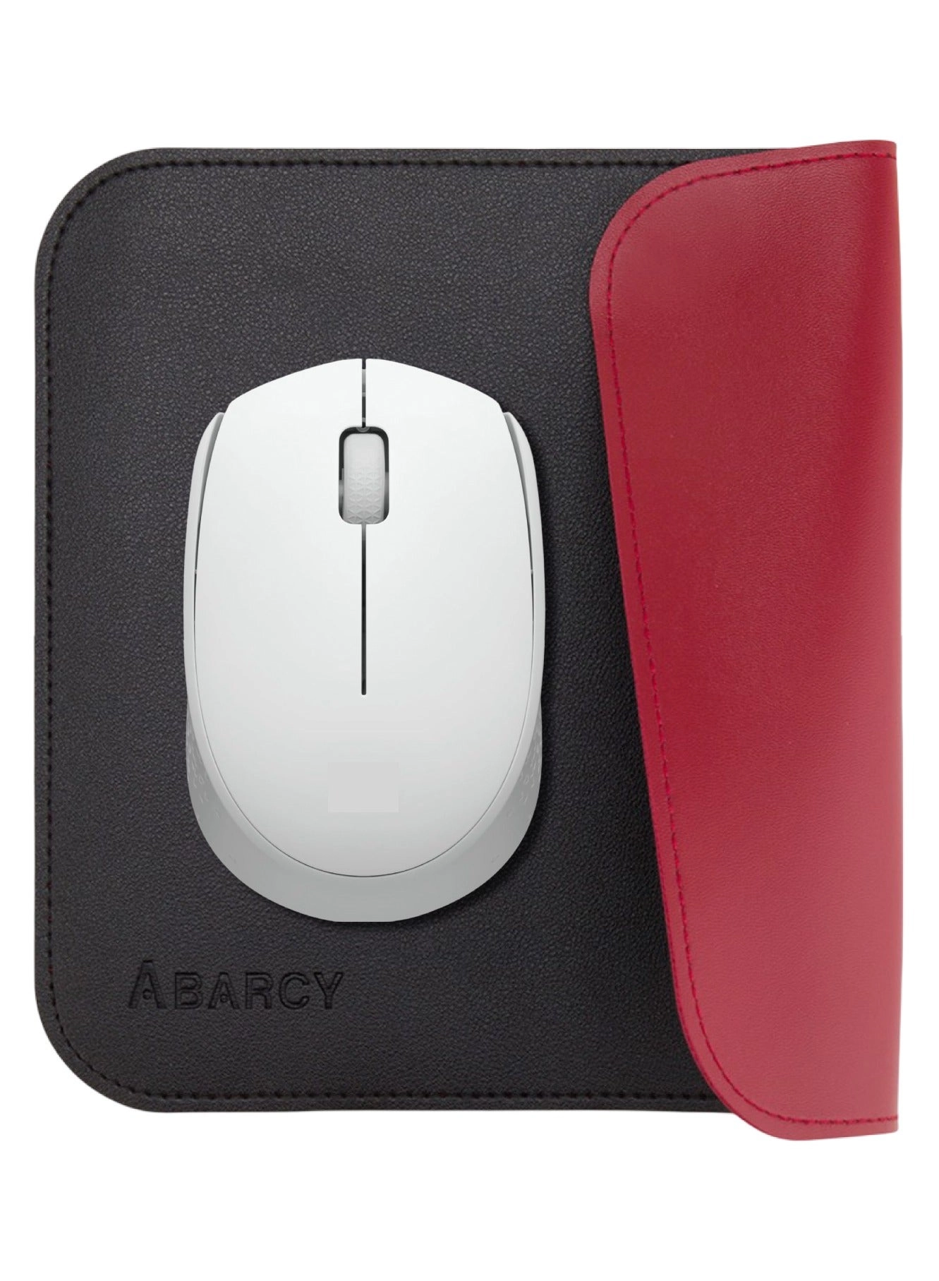 1032 Faux Leather Gaming Mouse Pad - 25x20 cm