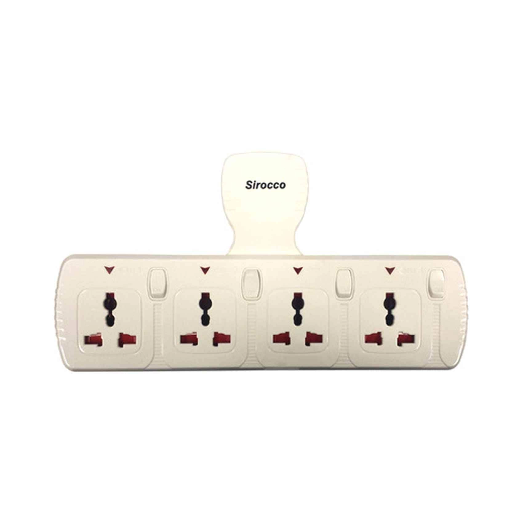 Sirocco 4 Way Socket Adaptor
