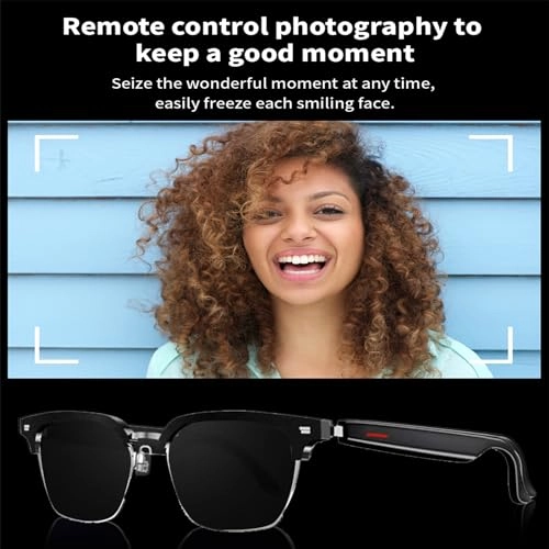 Bluetooth Glasses - 55mm Black Sunlens