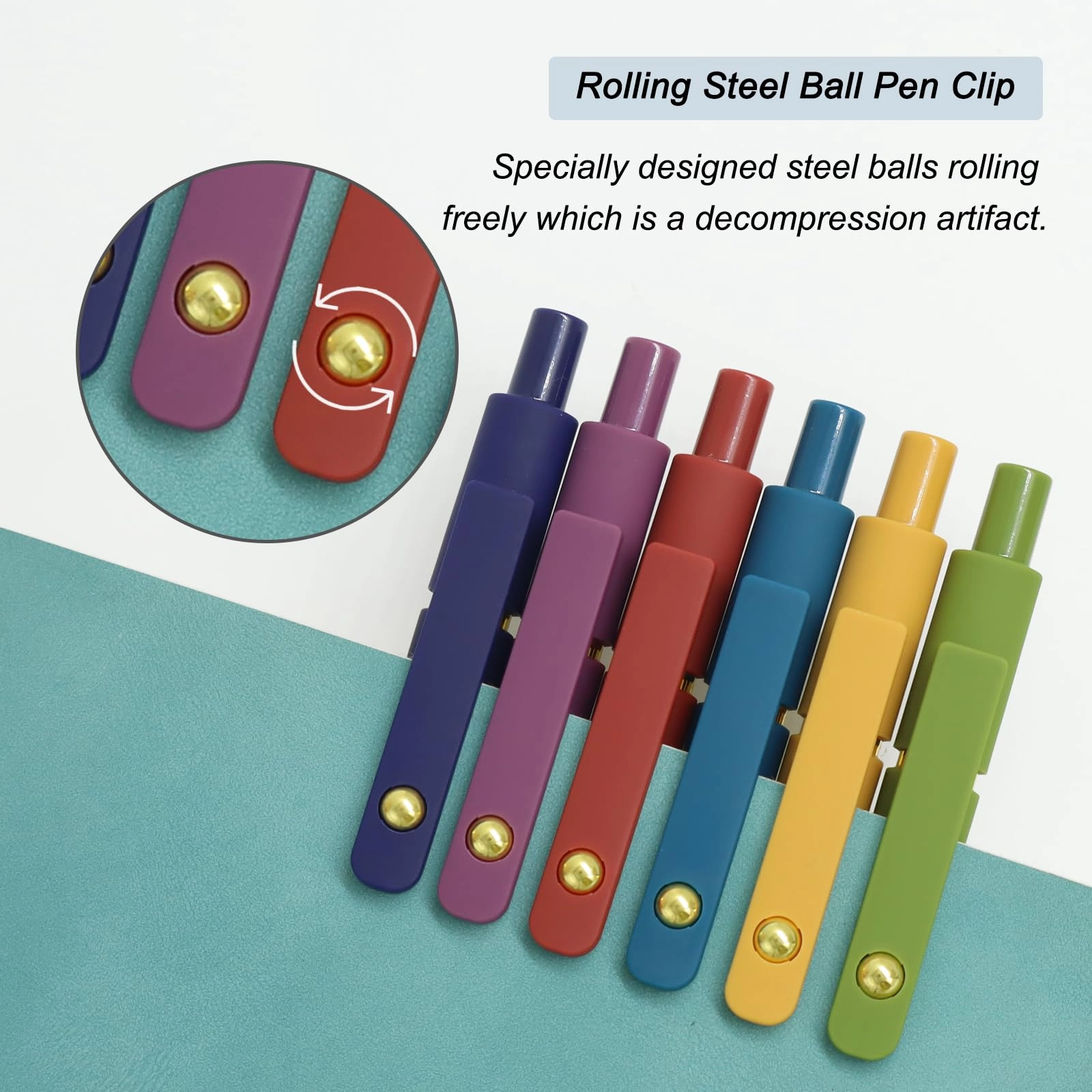 Color Pens - 6 Pcs 0.5mm