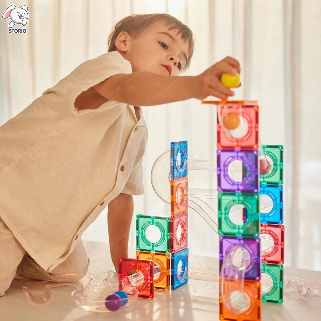 Magnetic Tiles - Basic Blocks 45 pcs