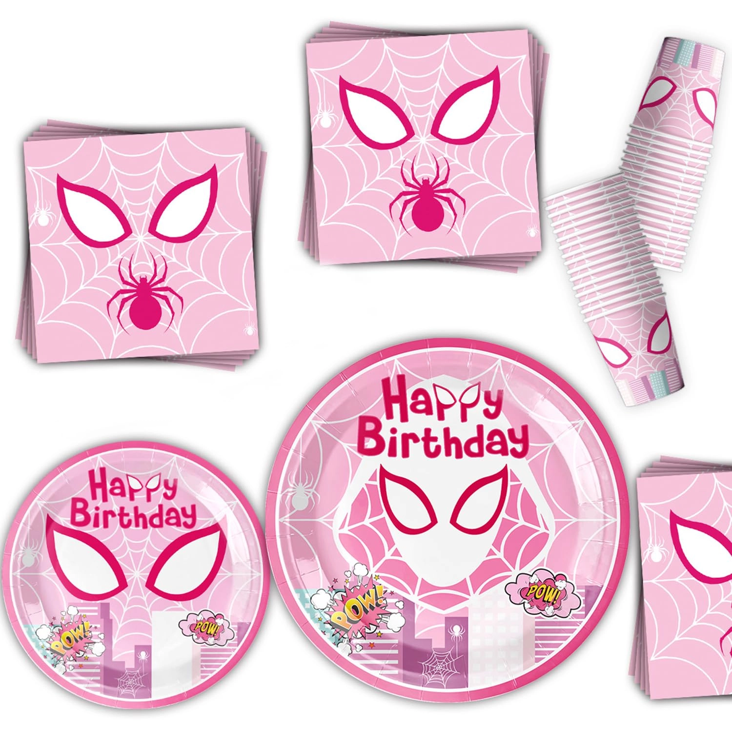 Party Tableware Set - 52PCS Birthday