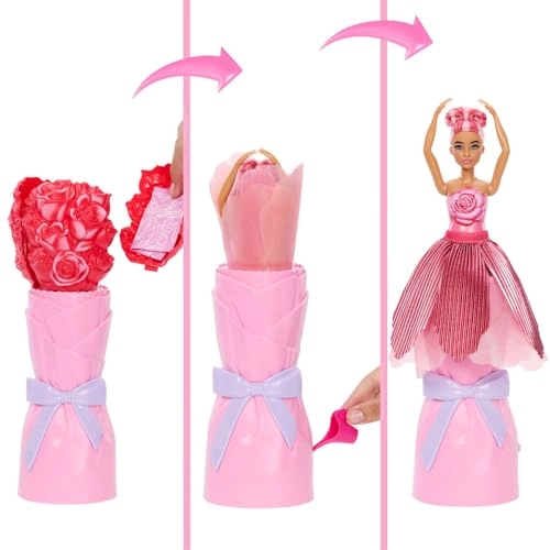 Barbie Petal Pop - Reveal Flowers Scented Ages 3+