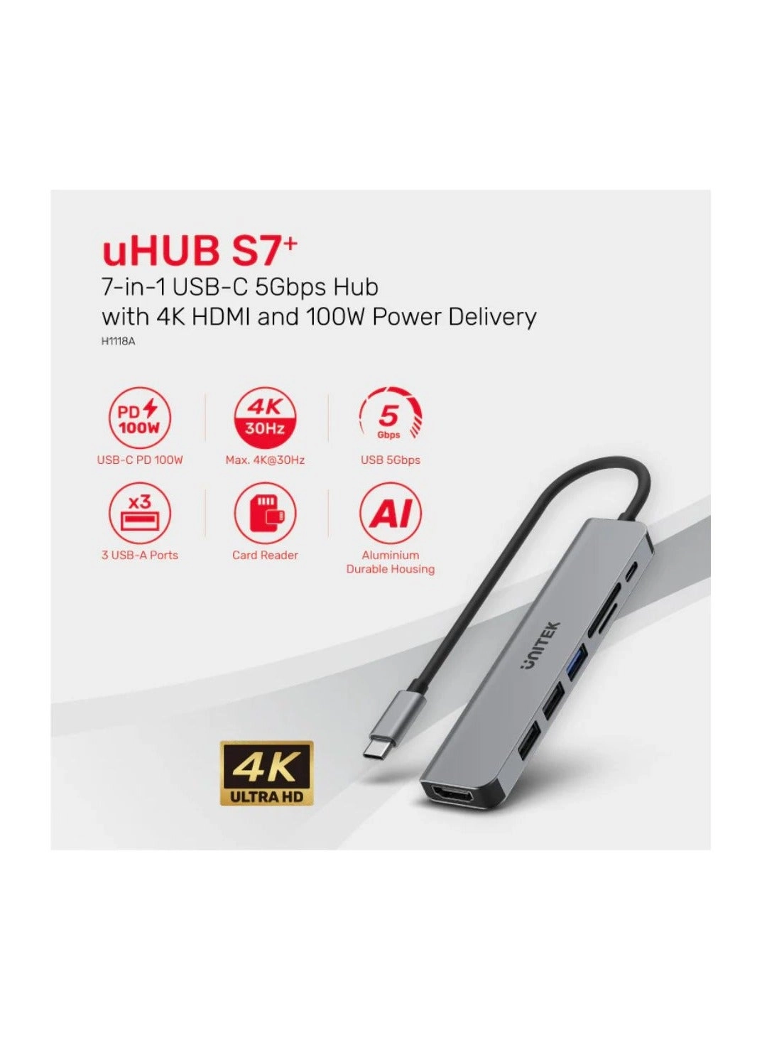 uHUB S7+