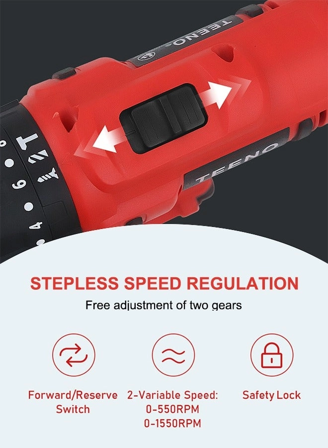 Cordless Drill Driver - 1.5 Ampere-hour