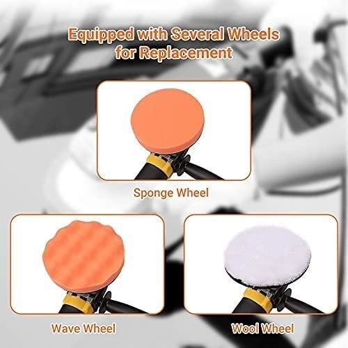 Car Polish Polisher Orbital and Buffers - 980W