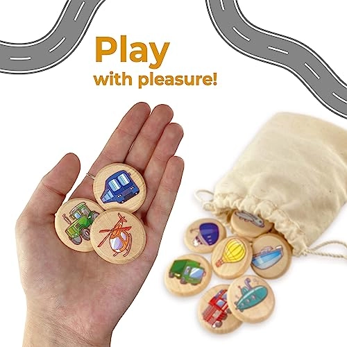 Transport Memory Game - 3+ Years 30 pieces