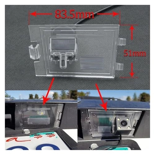 Rear View Camera - Night vision Wireless 1280 x 720 pixels