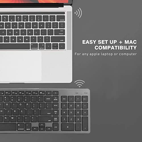 Slim Bluetooth Keyboard - US Wired/Wireless