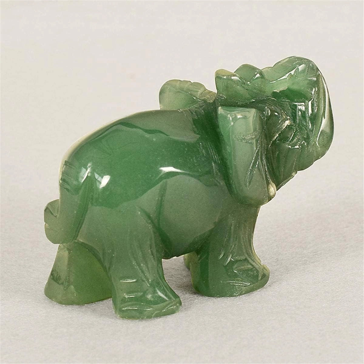 Pchnfei Elephant Ornament - Jade Stone