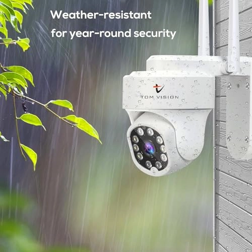 10 Channel Wireless Security PTZ Camera System - 4pcs 10 5MP