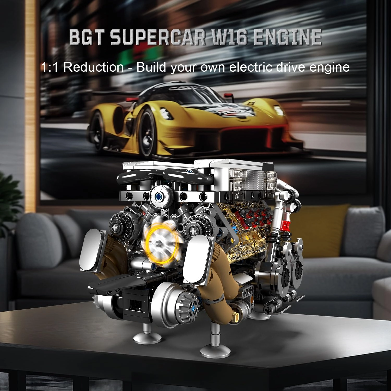 W16 Engine - 952 pcs