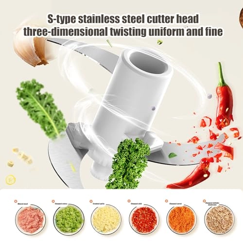 Mini Electric Chopper - 350ml USB Rechargeable