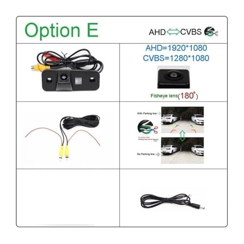 Car Rear View Camera - Night vision 1920 x 1080P