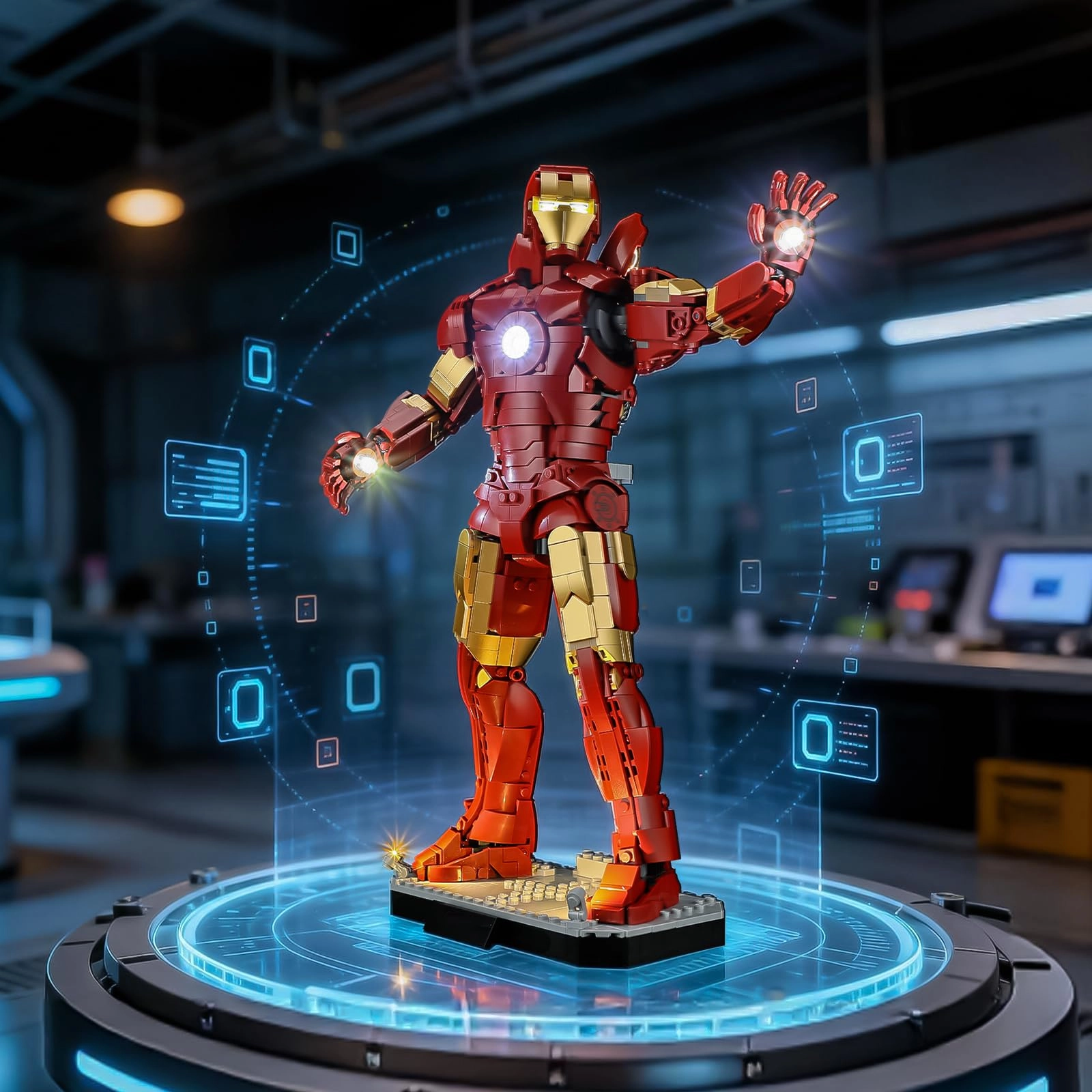 BRIKSMAX 2.0 Light Kit (76344) - Iron Man Mark 3 Collectors' Edition