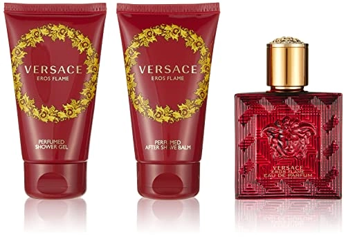 Eros Flame - EDP 50 ML + Perfumed Shower Gel + Perfumed After Shave Balm
