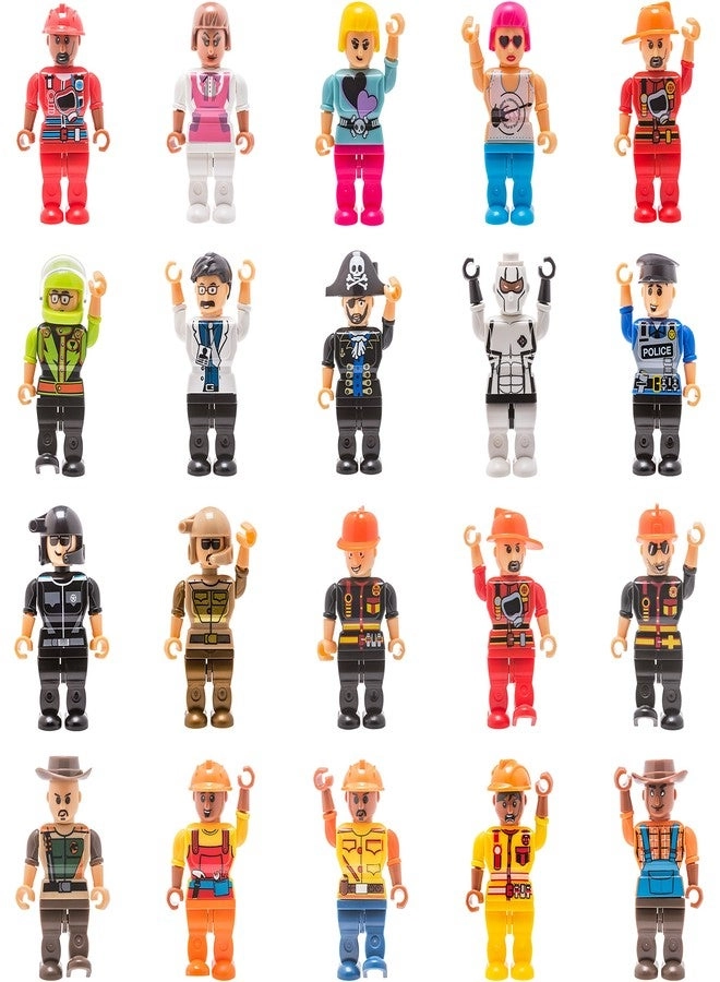 Elite Holiday Products Mini Toy Figure - 20 Set