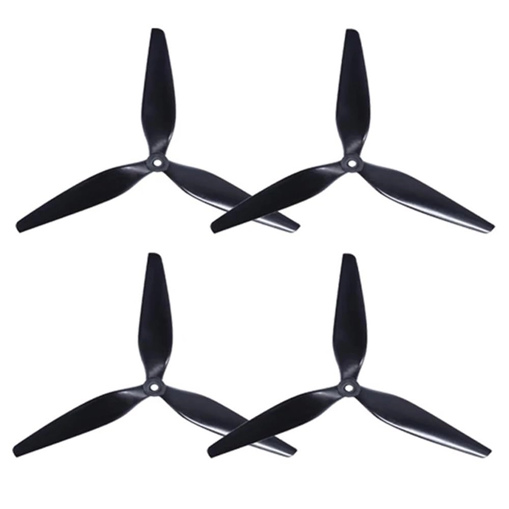 Propeller - 2 pairs 10X5X3 3 Blades Black