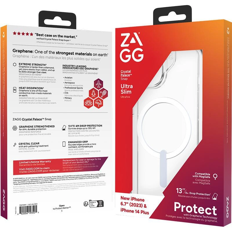 Crystal Palace Clear Case for iPhone 15 Pro Max